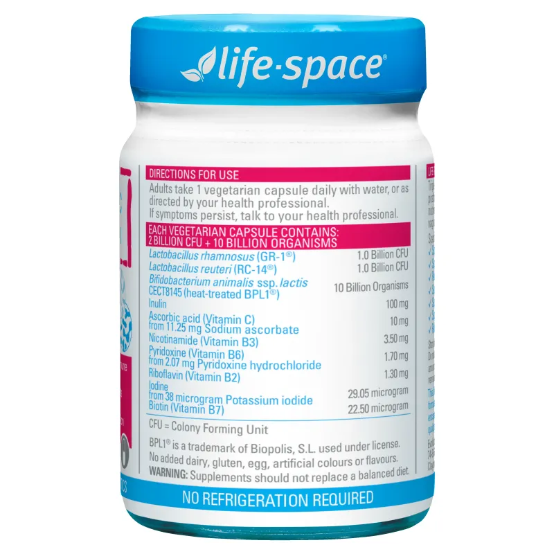 Life Space TrioBiotic For Women 30 Capsules
