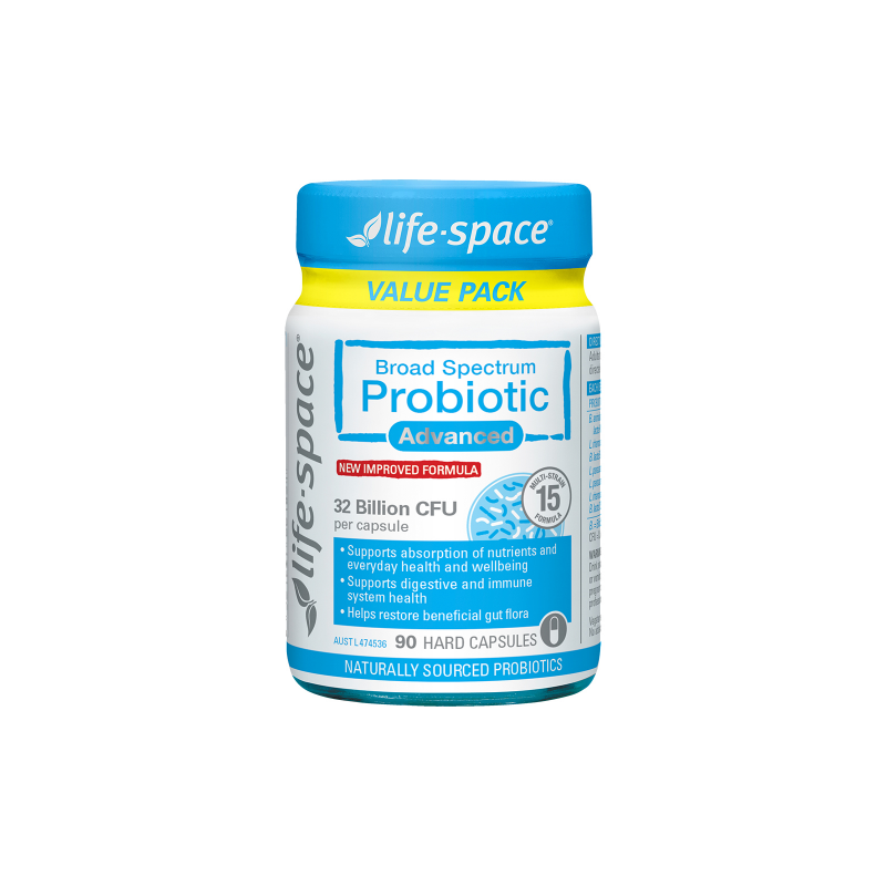 Life Space Broad Spectrum Probiotic Advanced 90 Capsules