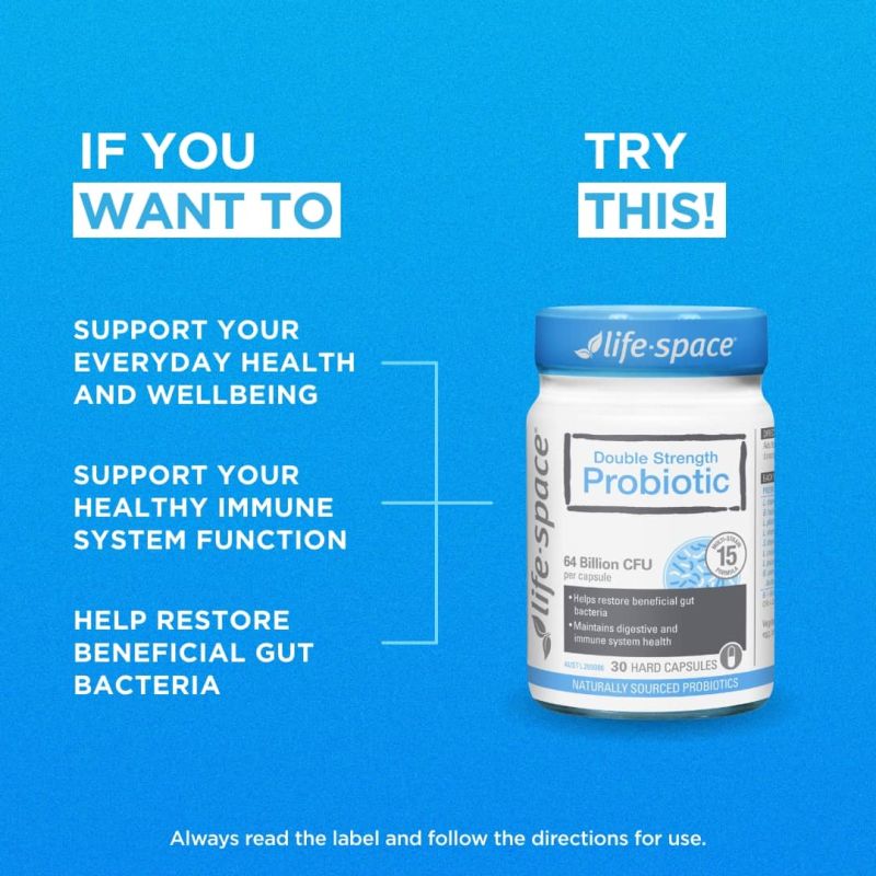 Life Space Double Strength Probiotic 30 Capsules