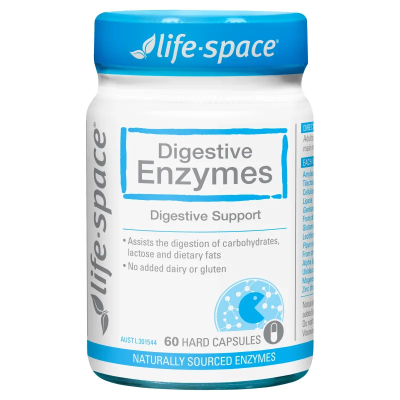 Life Space Digestive Enzymes 60 Capsules