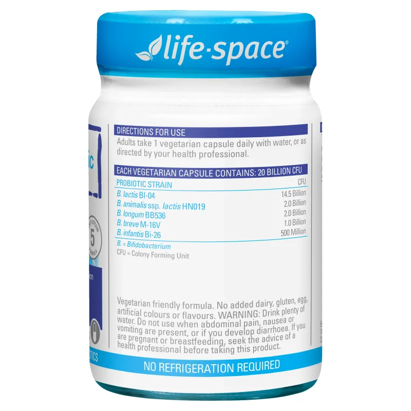 Life Space Bowel Biotic 60 Capsules