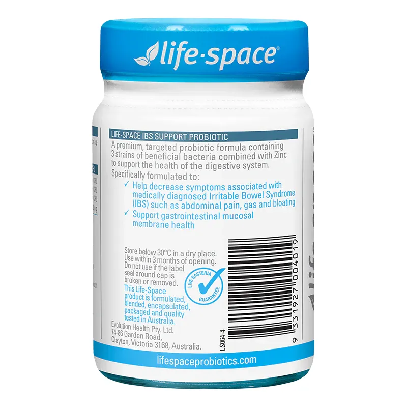 Life Space IBS Support Probiotic 30 Capsules