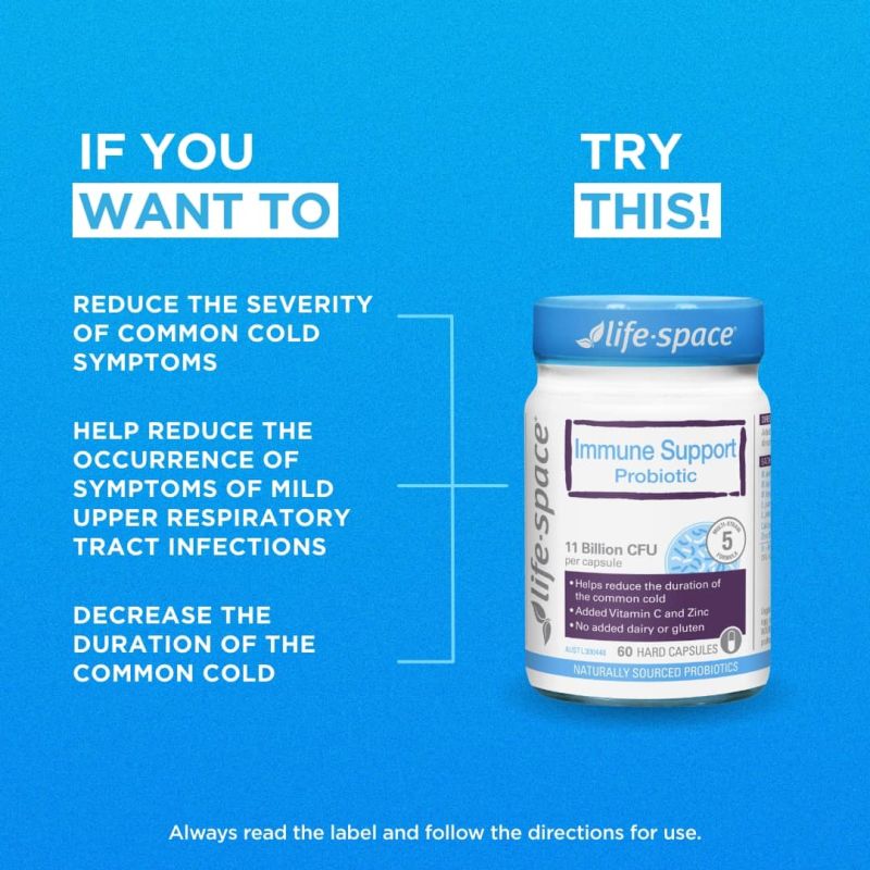 Life Space Immune Support Probiotic 60 Capsules
