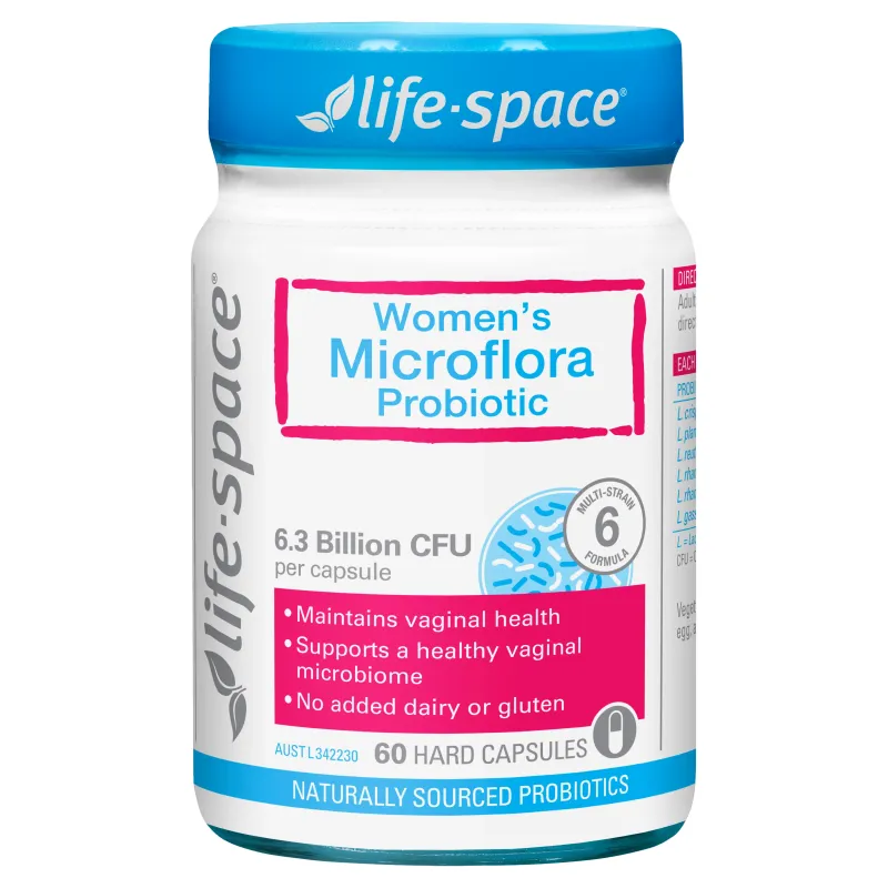 Life Space Women's Microflora Probiotic 60 Capsules
