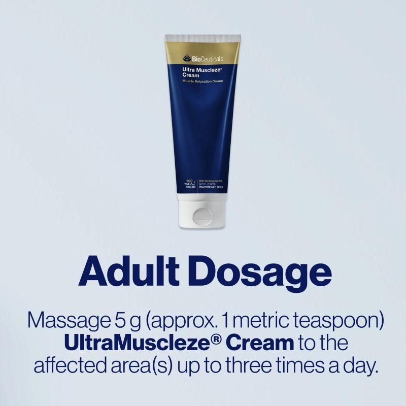 BioCeuticals Ultra Muscleze Cream 100g