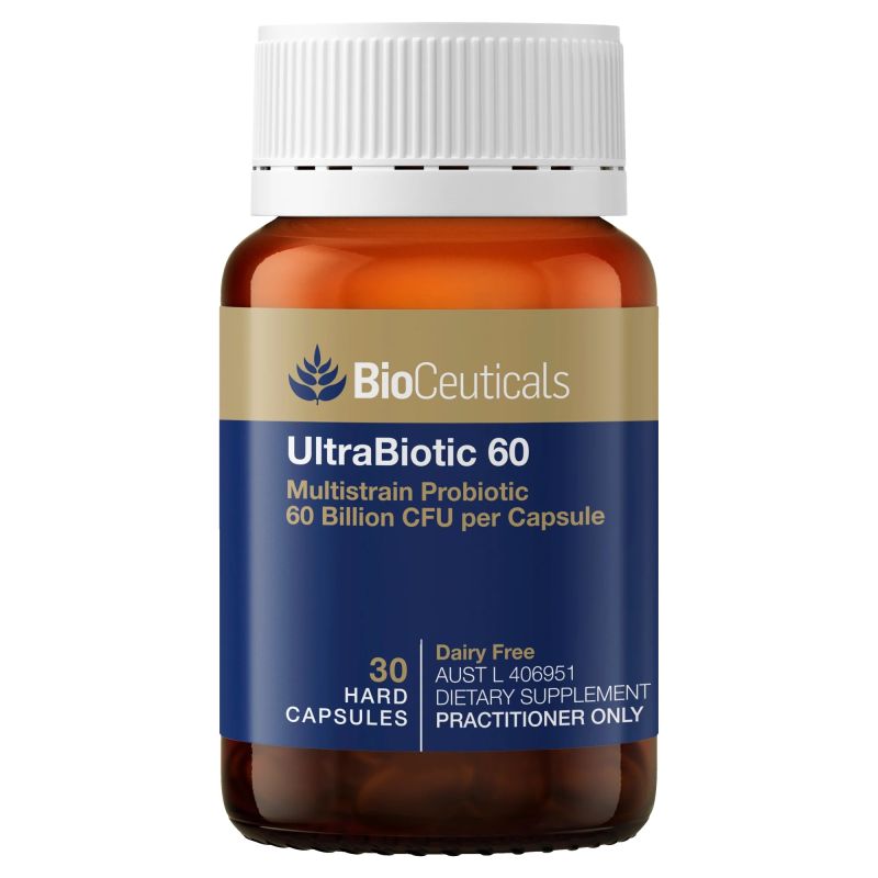 BioCeuticals UltraBiotic 60 30 Capsules