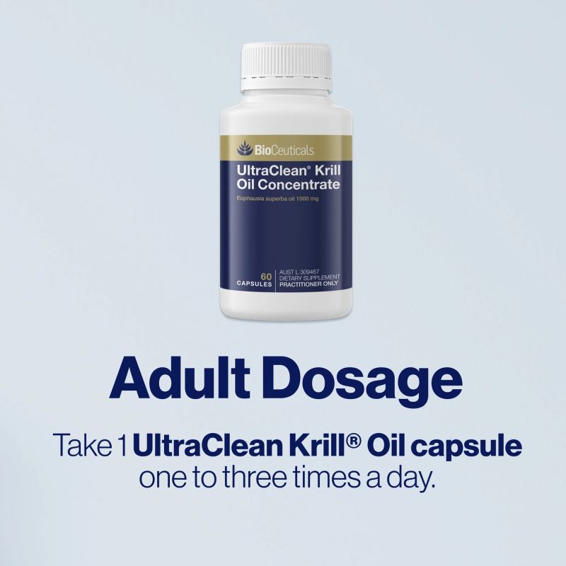 BioCeuticals UltraClean Krill Oil Concentrate 60 Capsules