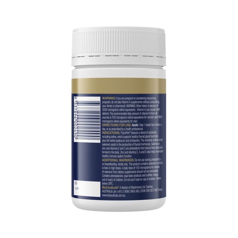 BioCeuticals ThyroPlex 120 Tablets