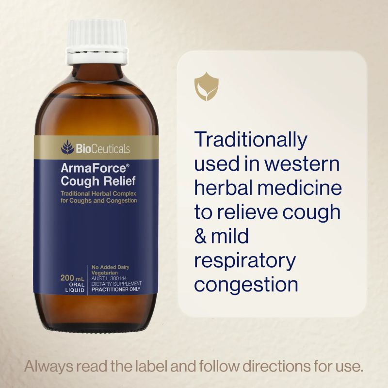 BioCeuticals ArmaForce Cough Relief 100mL