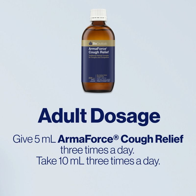 BioCeuticals ArmaForce Cough Relief 100mL