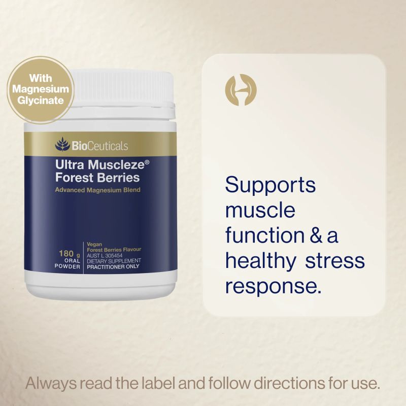 BioCeuticals Ultra Muscleze Forest Berries 180g