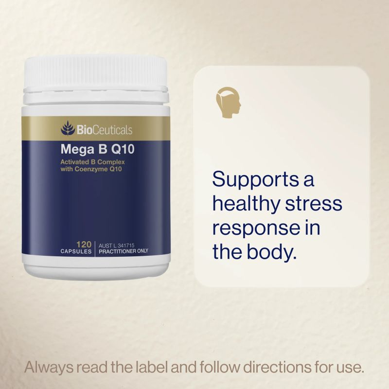 BioCeuticals Mega B Q10 120 Capsules