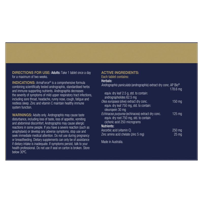 BioCeuticals ArmaForce 30 Tablets