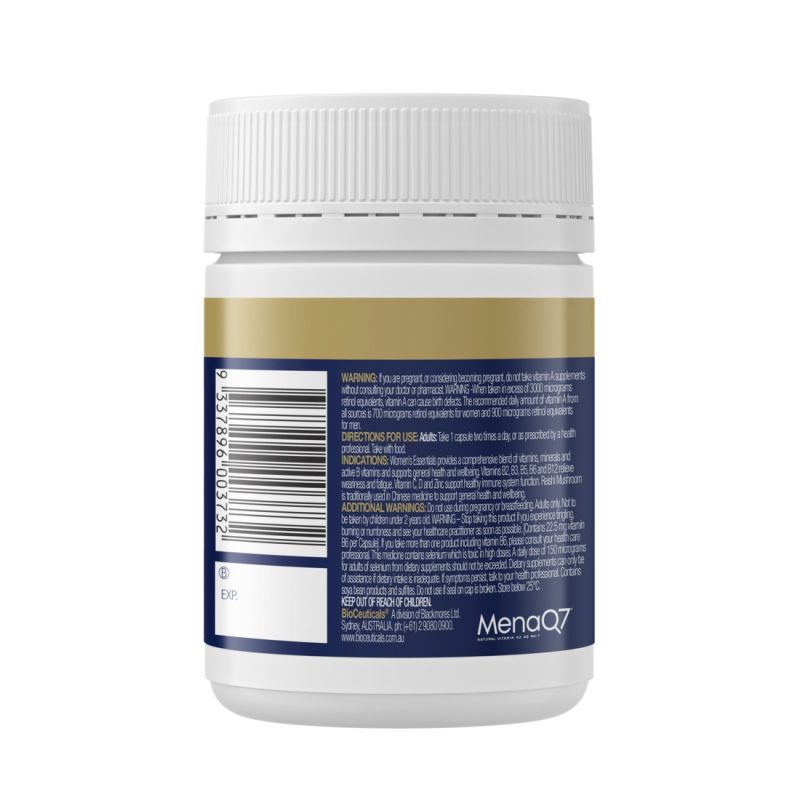 BioCeuticals Women's Essentials 120 Capsules