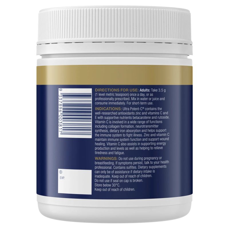 BioCeuticals Ultra Potent C 500g