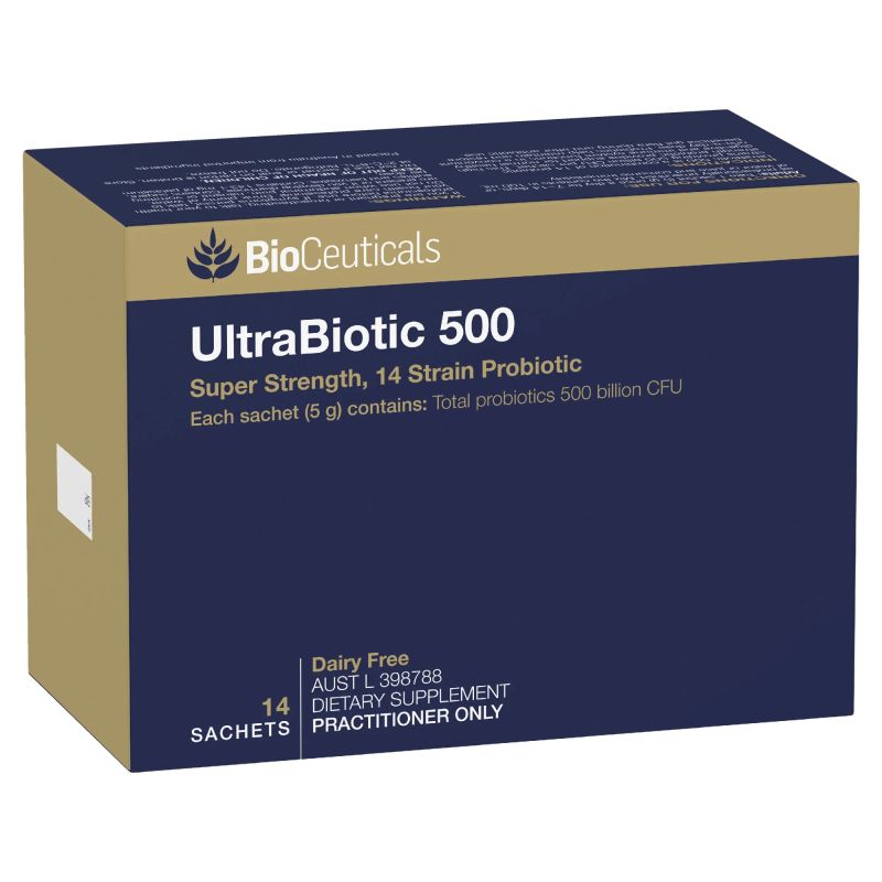 BioCeuticals UltraBiotic 500 14 Sachets