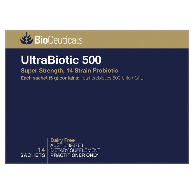 BioCeuticals UltraBiotic 500 14 Sachets