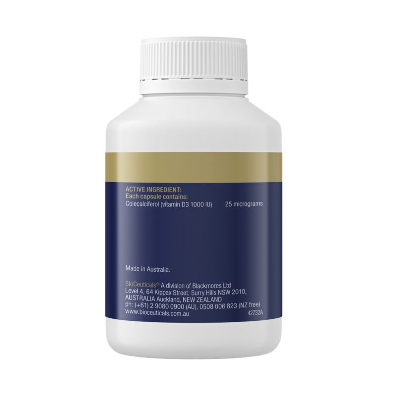 BioCeuticals D3 Capsules 240 Capsules