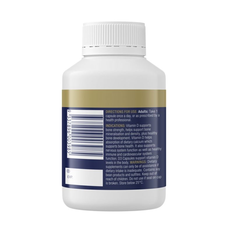 BioCeuticals D3 Capsules 240 Capsules