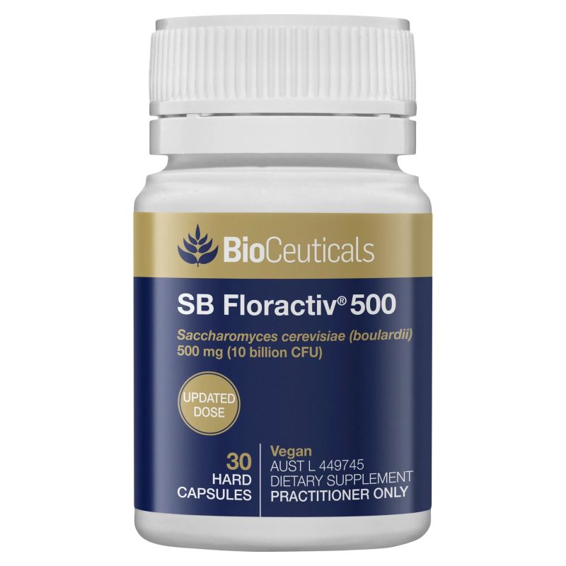 BioCeuticals SB Floractiv 500 30 Capsules