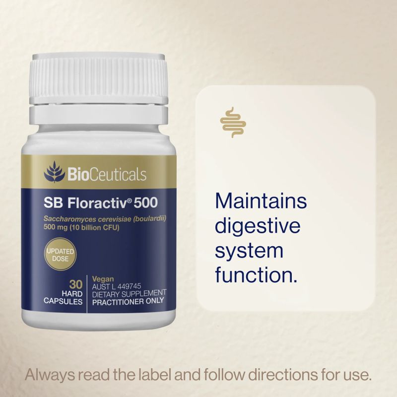 BioCeuticals SB Floractiv 500 30 Capsules