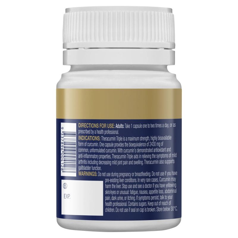 BioCeuticals Theracurmin Triple 30 Capsules