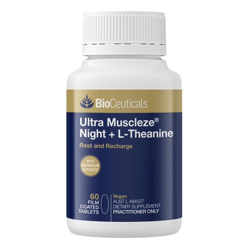 BioCeuticals Ultra Muscleze Night + L-Theanine 60 Tablets