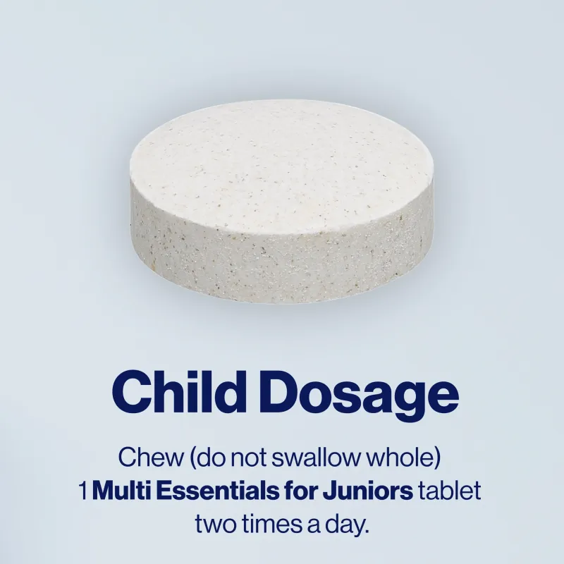 BioCeuticals Multi Essentials for Juniors 60 Chewable Tablets