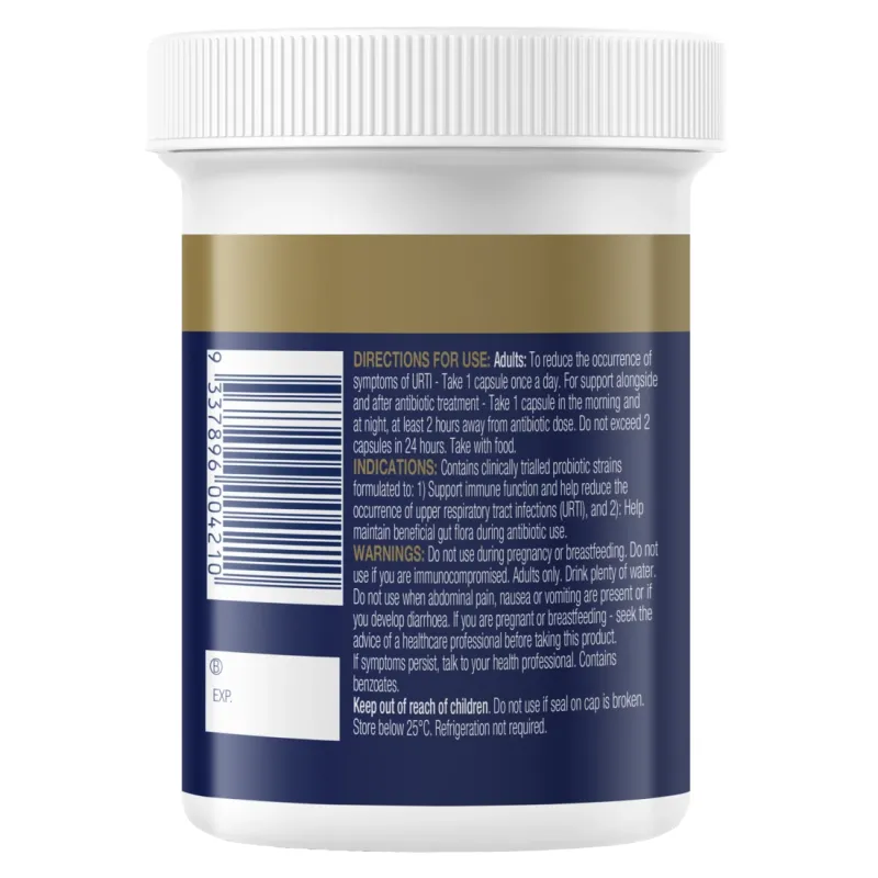 BioCeuticals UltraBiotic Immune + Antibiotic Support 30 Capsules