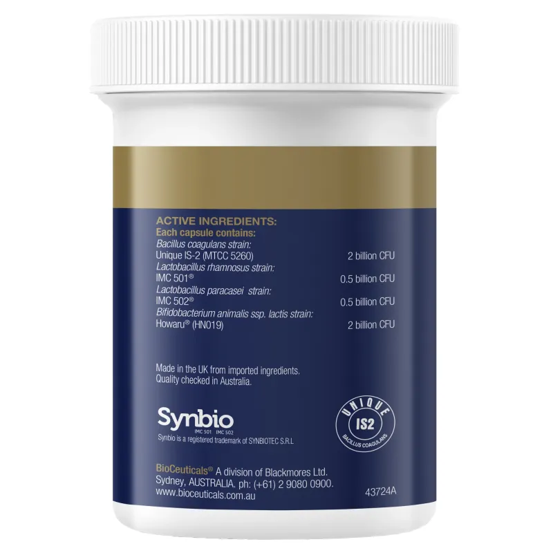 BioCeuticals UltraBiotic Daily Gut Relief 60 Capsules