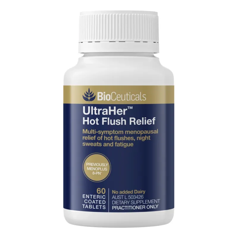 BioCeuticals UltraHer Hot Flush Relief 60 Tablets