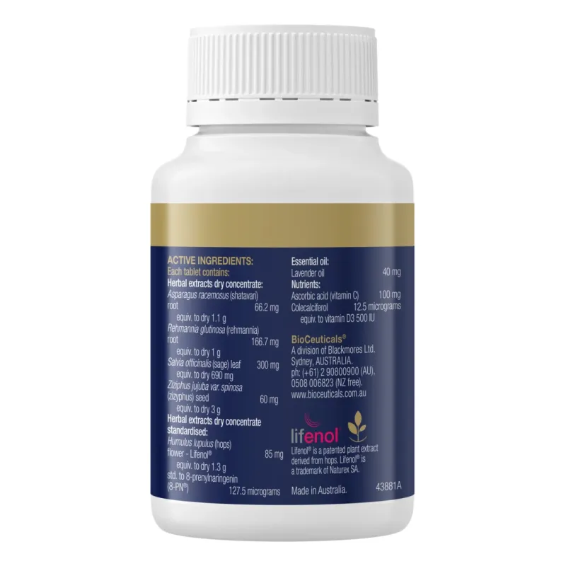 BioCeuticals UltraHer Hot Flush Relief 60 Tablets