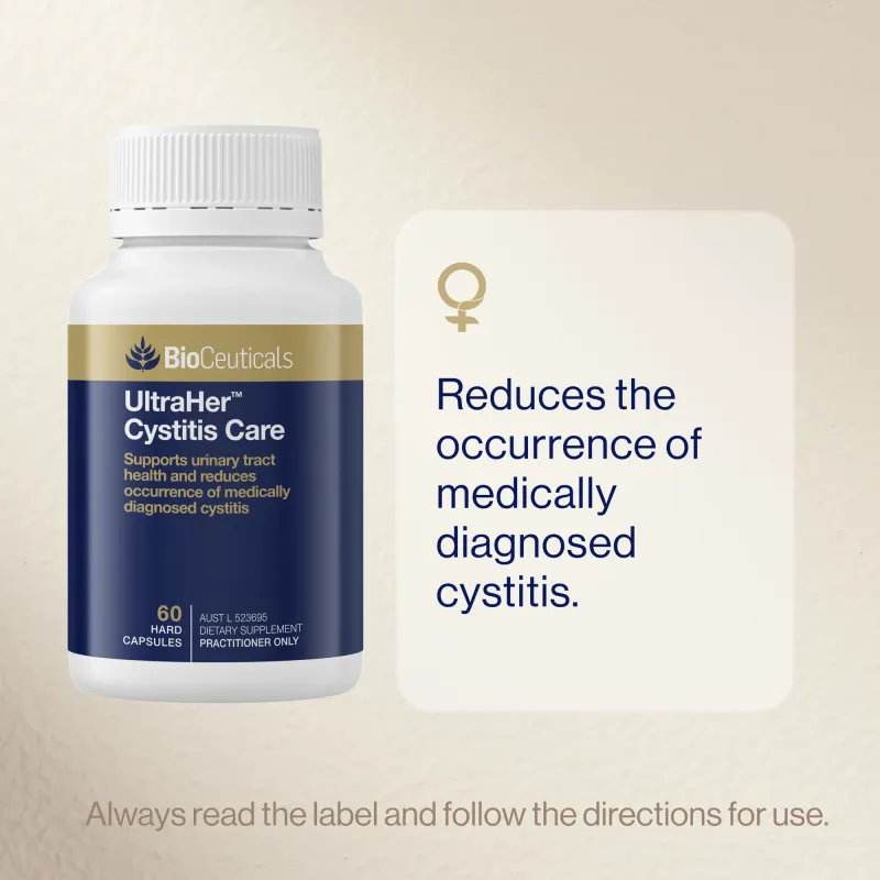BioCeuticals UltraHer Cystitis Care 60 Capsules