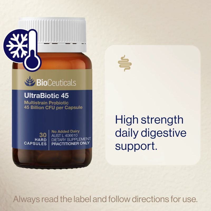 BioCeuticals UltraBiotic 45 30 Capsules