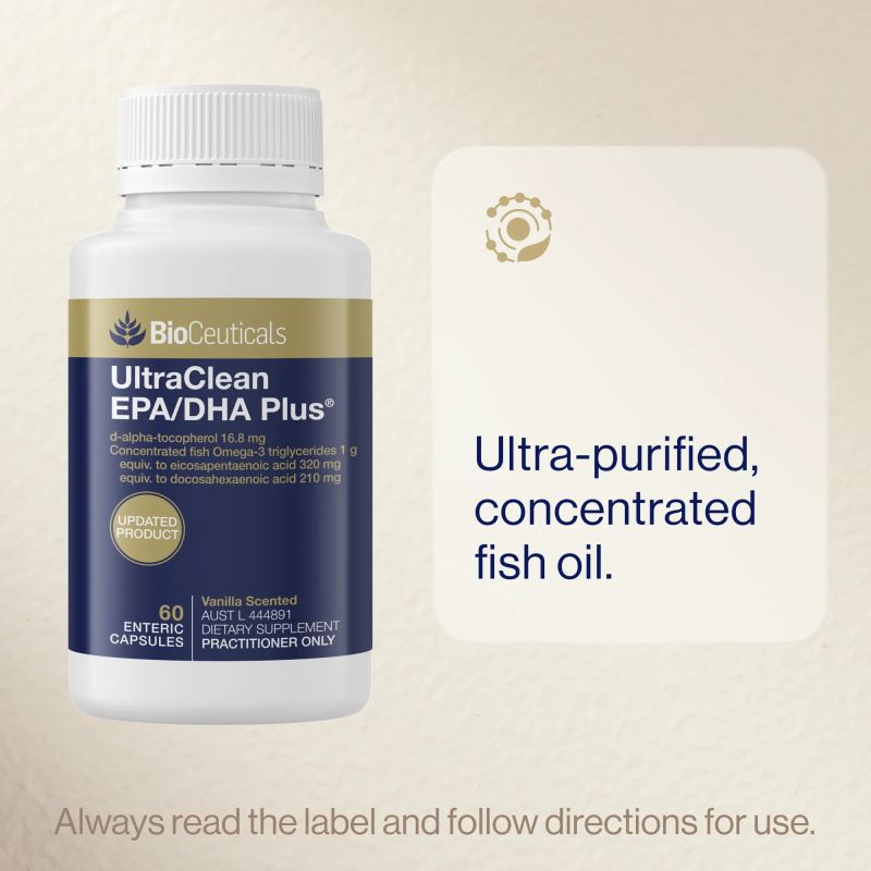 BioCeuticals UltraClean EPA/DHA Plus 60 Capsules