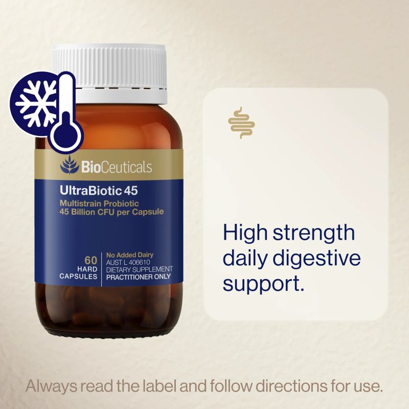 BioCeuticals UltraBiotic 45 60 Capsules