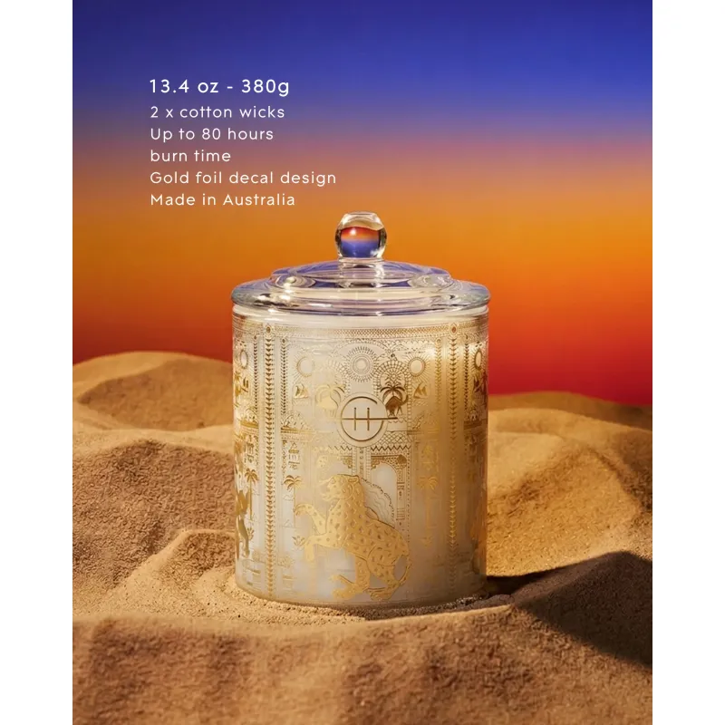 Glasshouse Fragrances-Limited Edition Oasis Mirage 380g Scented Candle