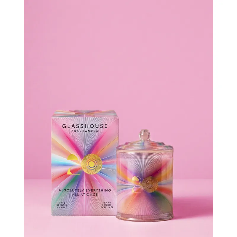 Glasshouse Fragrances-Limited Edition Absolutely Everything All At Once 380g Scented Candle