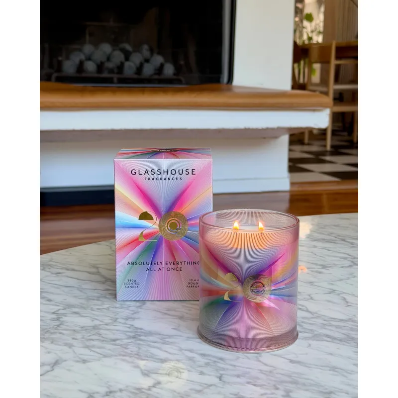 Glasshouse Fragrances-Limited Edition Absolutely Everything All At Once 380g Scented Candle