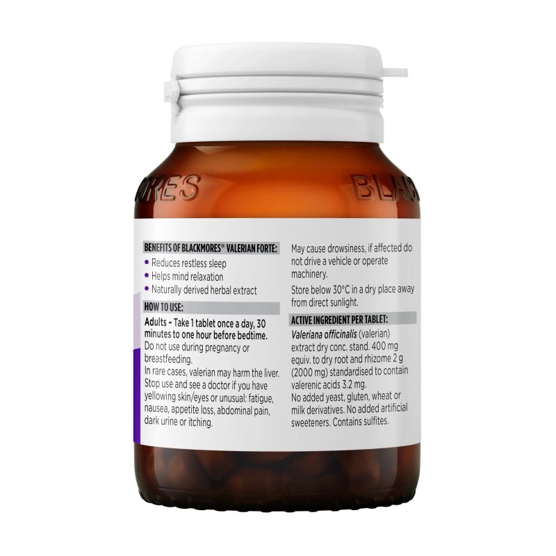 Blackmores Valerian Forte 60 Tablets