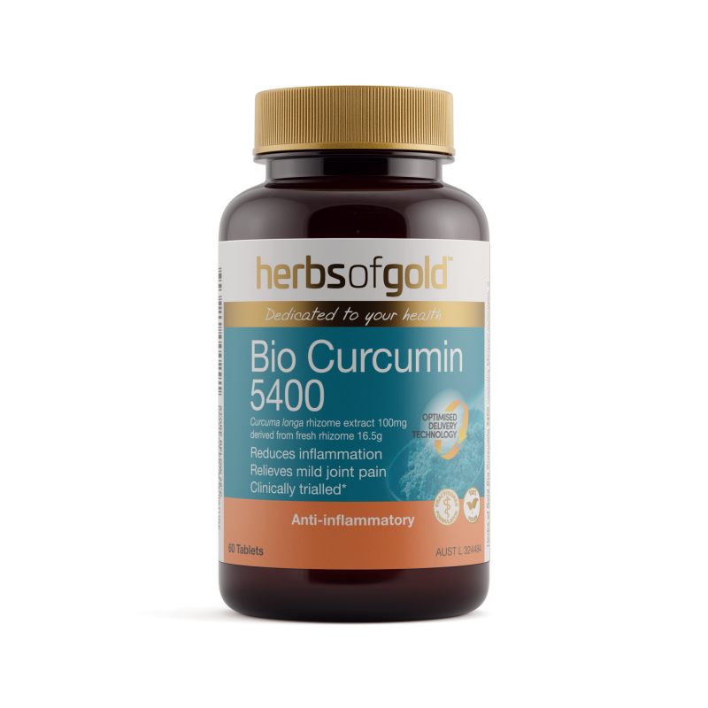 Herbs of Gold Bio Curcumin 5400 60 Tablets