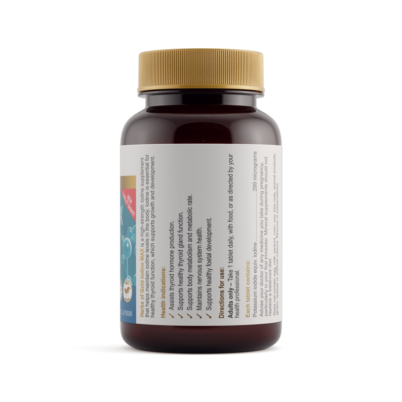 Herbs of Gold Iodine Max 60 Tablets