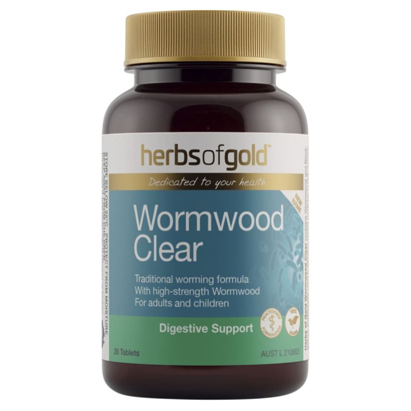 Herbs of Gold Wormwood Clear 28 Tablets