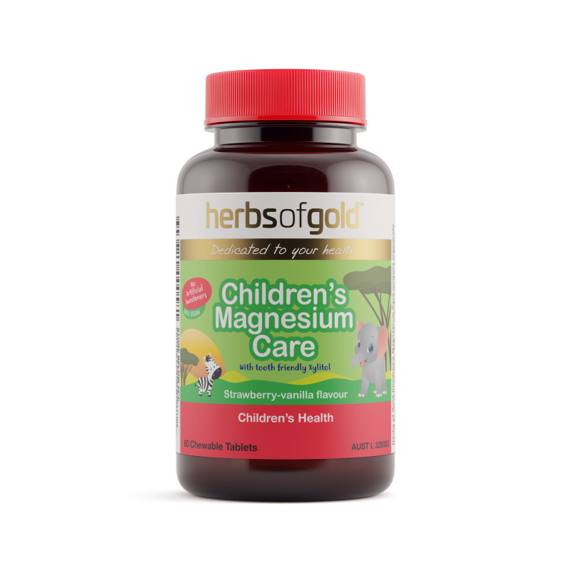 Herbs of Gold Children's Magnesium Care 60 Tablets