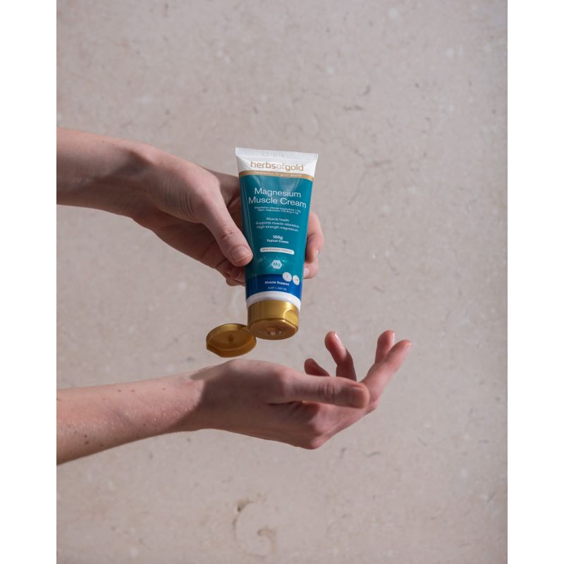 Herbs of Gold Magnesium Muscle Cream 100g