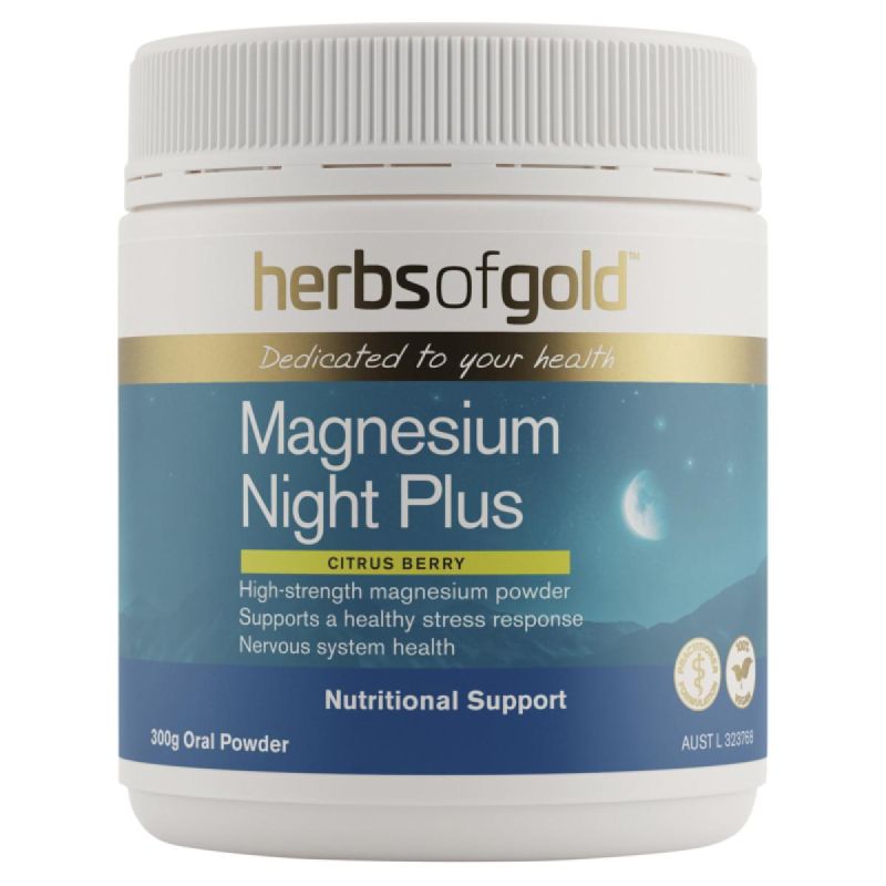 Herbs of Gold Magnesium Night Plus 300g