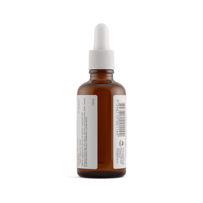 Herbs of Gold Vitamin D3 1000 Liquid 50mL