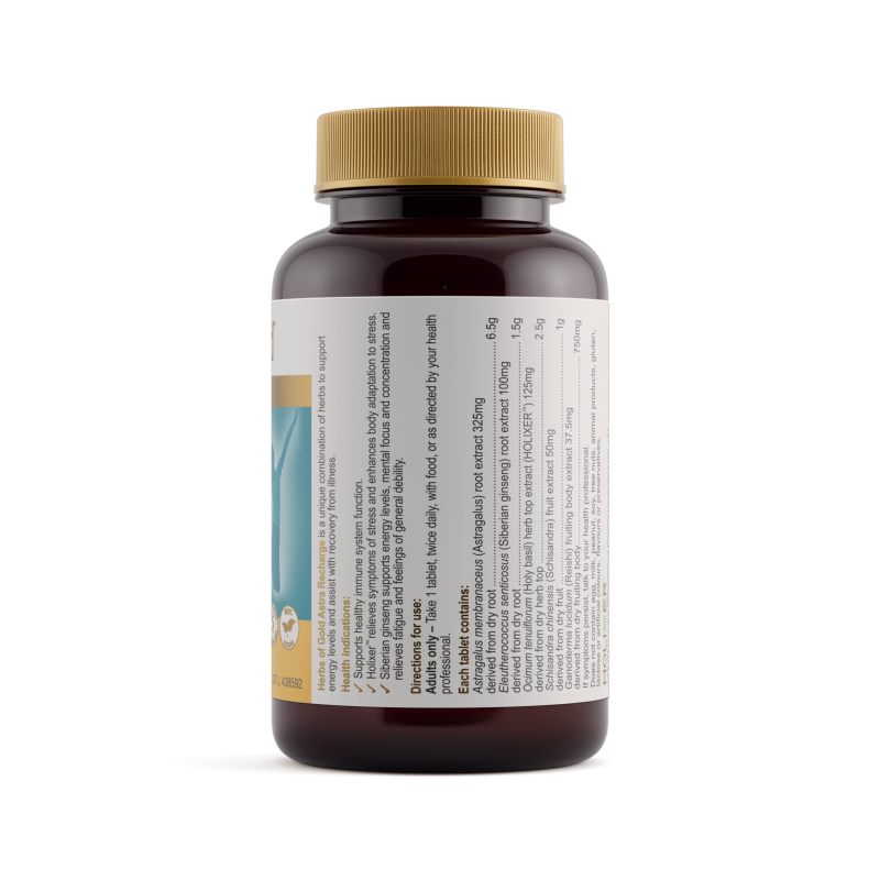 Herbs of Gold Astra Recharge 60 Tablets