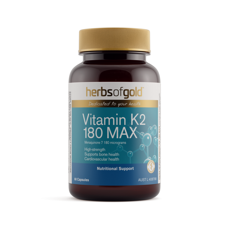 Herbs of Gold Vitamin K2 180 MAX 60 Capsules