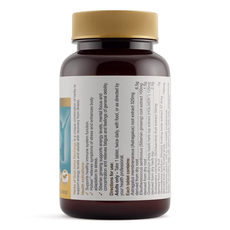 Herbs of Gold Astra Recharge 30 Tablets